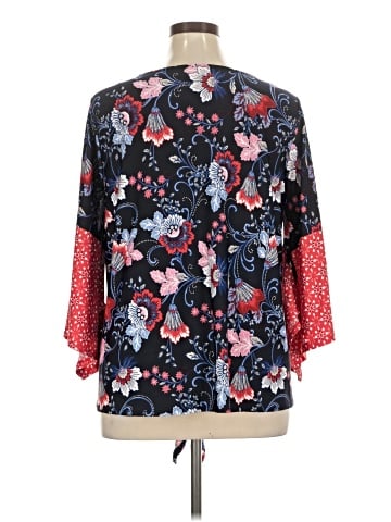 Roz & Ali 3/4 Sleeve Blouse (view 2)