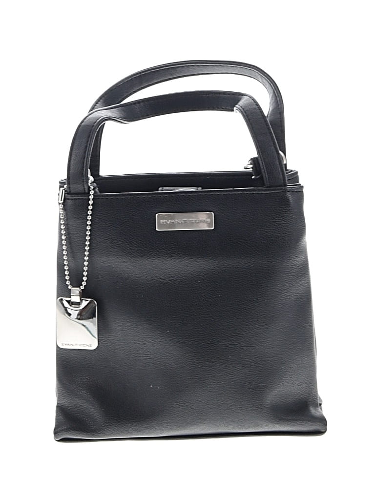 Pre-owned Evan Picone Satchel In Black