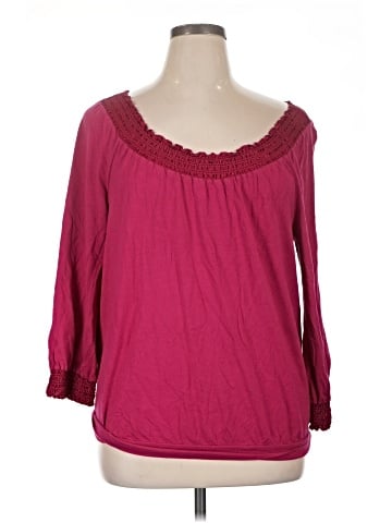 Jones New York Signature 3/4 Sleeve Blouse (view 1)