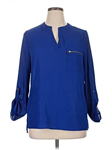 New Directions 3/4 Sleeve Blouse (view 1)