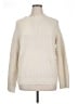 Bobeau Solid Ivory Turtleneck Sweater Size XL - photo 1