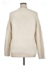 Bobeau Solid Ivory Turtleneck Sweater Size XL - photo 2