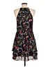 Parker 100% Polyester Floral Black Casual Dress Size M - photo 2