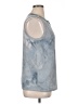 Vocal Blue Sleeveless Top Size XL - photo 4