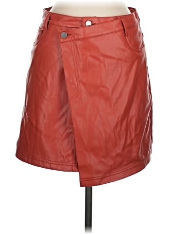 C/MEO Collective Faux Leather Skirt (view 1)
