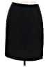 Caslon 100% Polyester Solid Black Formal Skirt Size 10 - photo 1