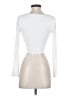 Final Touch White Long Sleeve Top Size S - photo 2