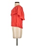 Tysa 100% Rayon Orange Short Sleeve Blouse Size Sm (1) - photo 5