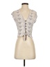 Tysa Gray Sleeveless Blouse Size XS (0) - photo 1