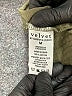 Velvet 100% Cotton Green Jacket Size M - photo 7