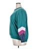 FOR DAYS Color Block Teal Sweatshirt Size XXL - photo 5