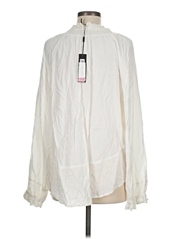 Donna Karan New York Long Sleeve Blouse (view 2)