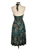Candie's Animal Print Teal Cocktail Dress Size M - photo 2