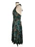 Candie's Animal Print Teal Cocktail Dress Size M - photo 5