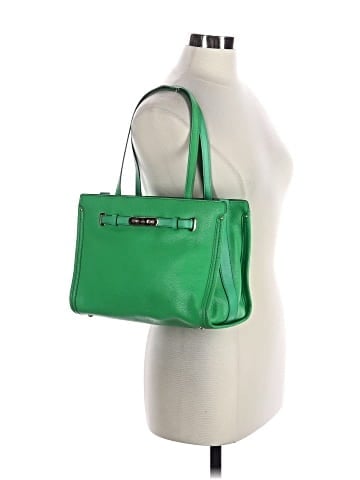 Coach Leather Satchel (view 2)