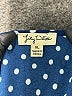 Lily White 100% Polyester Blue Short Sleeve Blouse Size XL - photo 7