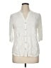 Democracy Ivory 3/4 Sleeve Button-Down Shirt Size XL - photo 1