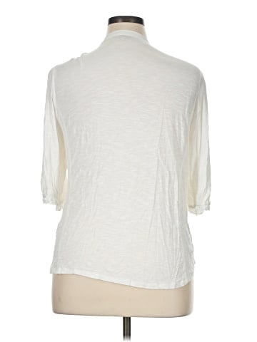 Democracy 3/4 Sleeve Button-Down Shirt (view 2)