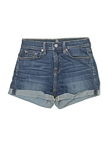 7 For All Mankind Denim Shorts (view 1)