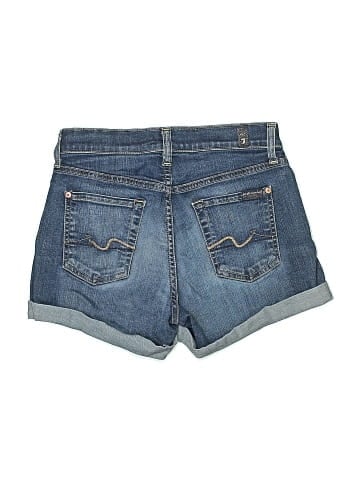 7 For All Mankind Denim Shorts (view 2)