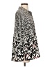 Zozo 100% Polyester Hearts Silver 3/4 Sleeve Blouse Size S - photo 4