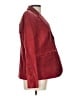 Liz & Co. 100% Polyester Red Blazer Size L - photo 4