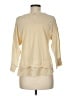 Sundance 100% Cotton Ivory 3/4 Sleeve Top Size M - photo 2