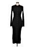 Halogen Black Casual Dress Size L - photo 1