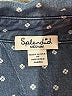 Splendid 100% Tencel Stars Blue Sleeveless Button-Down Shirt Size M - photo 7