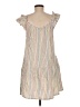 Gap Stripes Tan Casual Dress Size M (tall) - photo 2