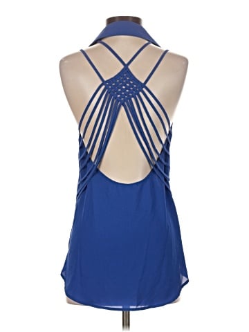 Naked Zebra Sleeveless Blouse (view 2)