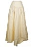 Reformation Solid Ivory Formal Skirt Size 4 - photo 2