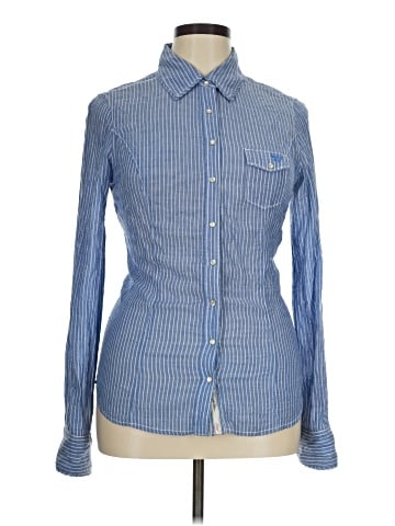 Guess Long Sleeve Button-Down Shirt (view 1)