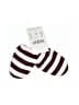 Crewcuts 100% Cotton Stripes Burgundy Mittens Size Newborn - photo 2