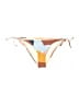 Vitamin A Graphic Tan Swimsuit Bottoms Size L - photo 1