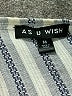 As U Wish Stripes Silver Jumpsuit Size M - photo 4