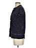 Aria Polka Dots Blue Short Sleeve Blouse Size S - photo 5