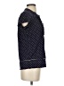 Aria Polka Dots Blue Short Sleeve Blouse Size S - photo 4