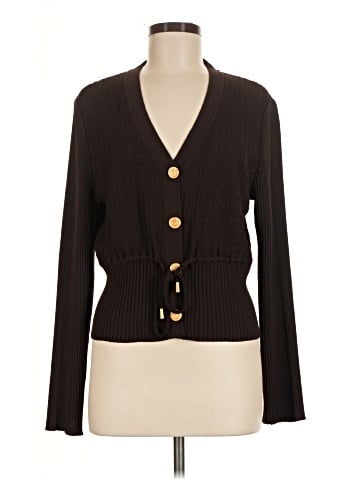 St. John Sport Wool Cardigan (view 1)