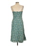 Express 100% Polyester Print Teal Casual Dress Size 11 - photo 2