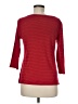 Basic Editions Red 3/4 Sleeve Top Size M - photo 2
