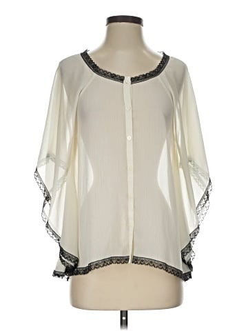 Allen B. by Allen Schwartz 3/4 Sleeve Blouse (view 1)