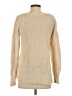 Moth Metallic Tan Pullover Sweater Size S - photo 2