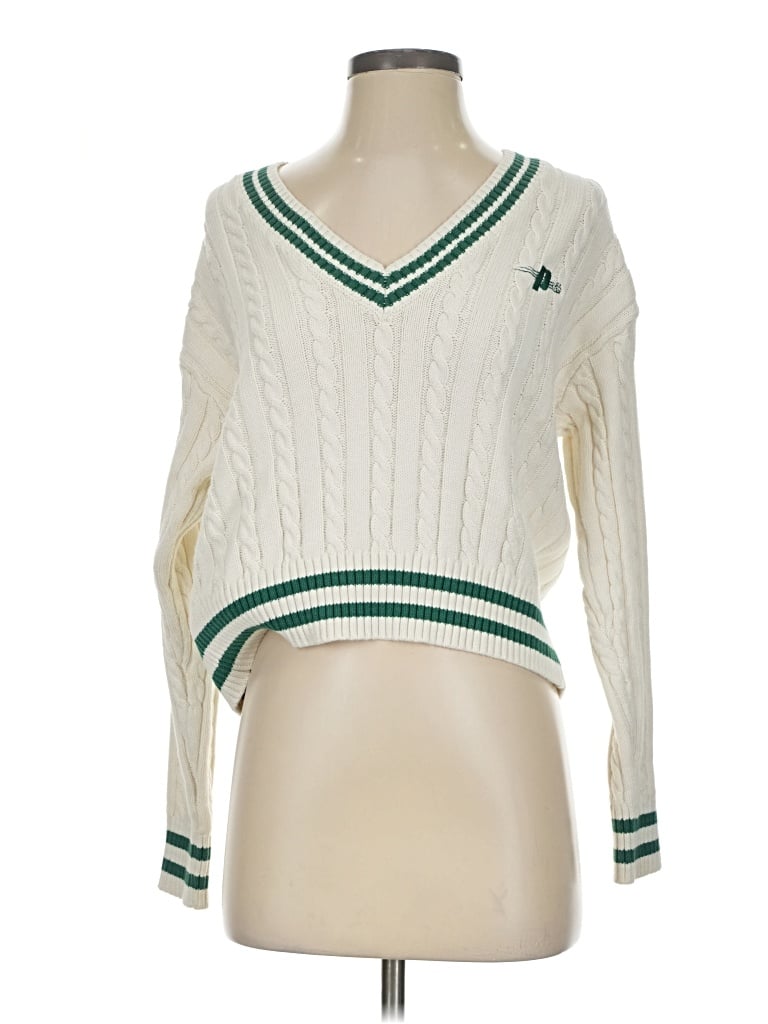 Pre-owned Prince Pullover Sweater In White