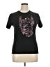 Unbranded Print Black Short Sleeve T-Shirt Size XL - photo 1