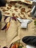 Cato 100% Rayon Animal Print Tan Long Sleeve Blouse Size 22 - photo 7