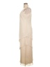 J.B.S. 100% Polyester Ivory Cocktail Dress Size 14 - photo 5