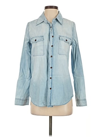 Unbranded Long Sleeve Button-Down Shirt (view 1)