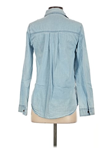 Unbranded Long Sleeve Button-Down Shirt (view 2)