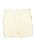 Talbots Solid Ivory White Khaki Shorts Size 14 - photo 1